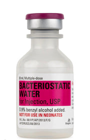 Hospira Bacteriostatic Water - Single Sealed Vial